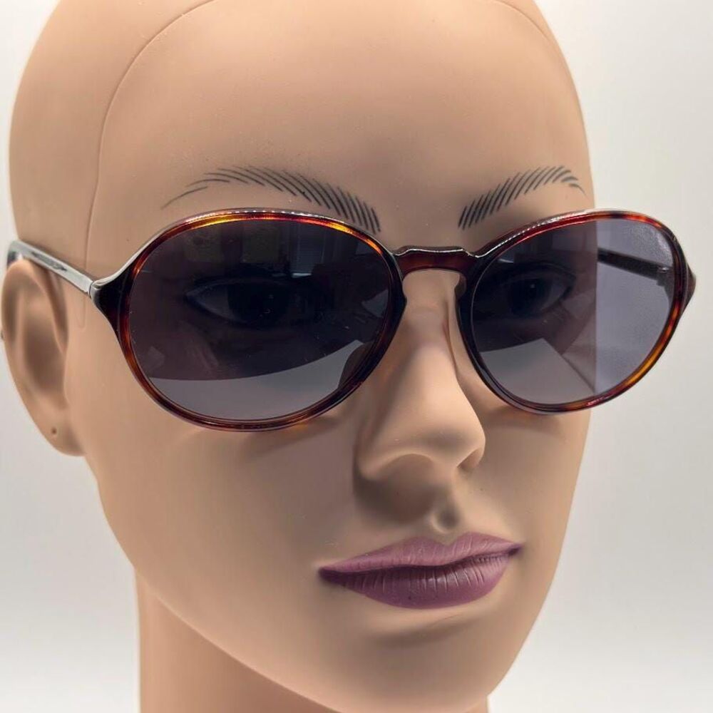 Vintage Ralph Lauren 523 Eyeglasses | Tortoise Frames | New Grey Lenses | 1980s